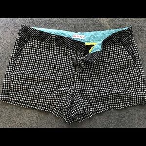 Black Checkered Merona Shorts